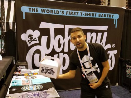 Johnny Cupcakes Tradeshow Booth